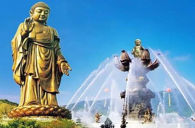 【纯品江南】华东五市+灵山大佛+沙家浜+宋城千古情+上海夜景双飞6日纯玩游(南宁起止)