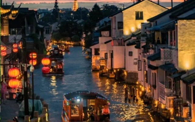 乌镇西栅夜景（嘉兴）
