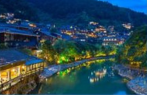 西江千户苗寨夜景