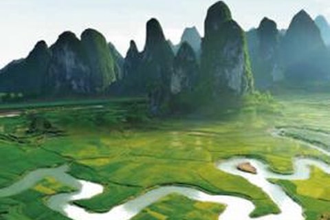 巴马命河与盘阳河田园