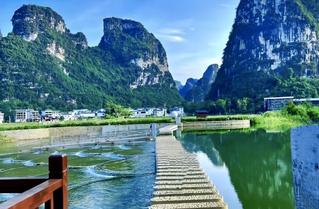 桂西南喀斯特山水