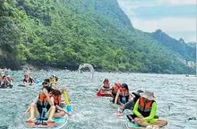 凤山三门海·社更穿洞·天峨蓝刀鱼浆板纯玩2日游（南宁出发）