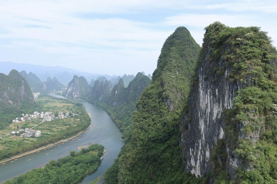 桂林阳朔漓江山水